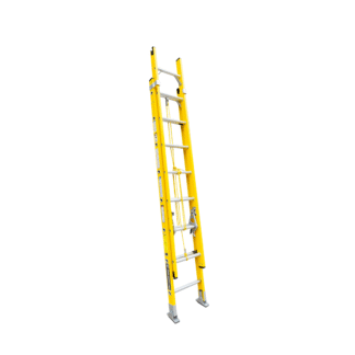 Escalera telescópica de fibra de vidrio de 16 pasos Bronco American Ladder