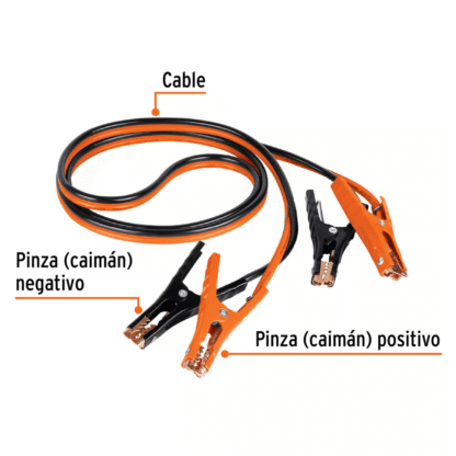 Cable pasa corriente de batería 225 A de 3M TRUPER - Imagen 2