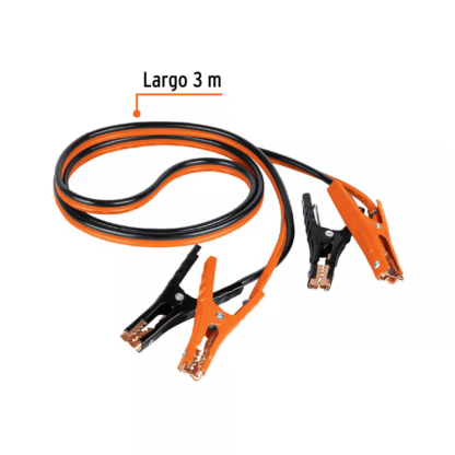 Cable pasa corriente de batería 225 A de 3M TRUPER - Imagen 3
