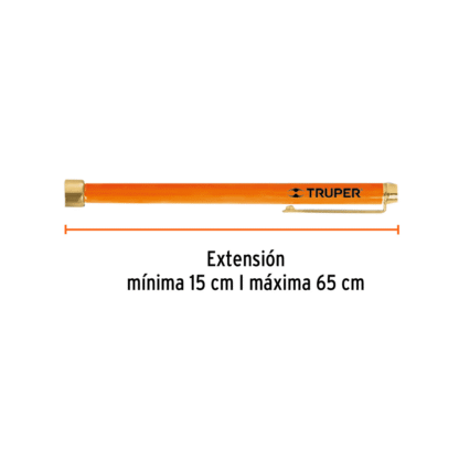 Iman extensible de acero inoxidable-1.5kg TRUPER - Imagen 3