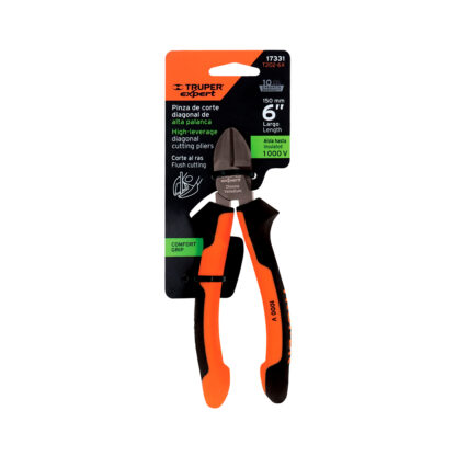 Alicate de corte diagonal 6″ Comfort Grip TRUPER - Imagen 3
