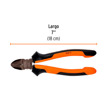 Alicate de corte diagonal 7″ Comfort Grip TRUPER - Imagen 2
