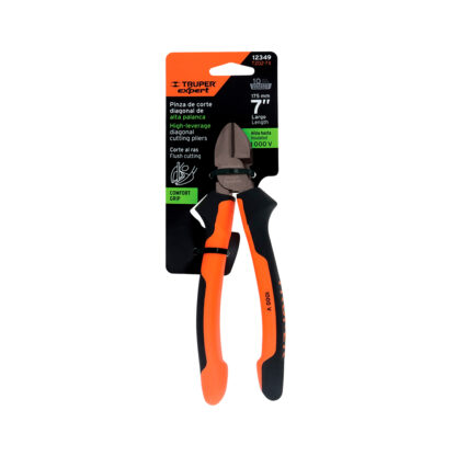 Alicate de corte diagonal 7″ Comfort Grip TRUPER - Imagen 3