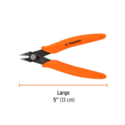 Alicate 5" de corte para electrónica TRUPER - Imagen 2