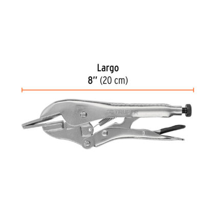 Alicate de presión para planchador 8" TRUPER - Imagen 2