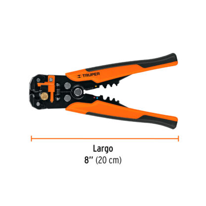 Alicate pelacables automático 8" 22 a 10 AWG TRUPER - Imagen 3