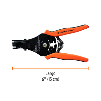 Alicate pelacables automático 6" 16 a 12 AWG TRUPER - Imagen 3