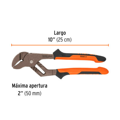Alicate pico de loro 10" Comfort Grip TRUPER - Imagen 2