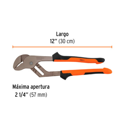 Alicate pico de loro 12" Comfort Grip TRUPER - Imagen 2