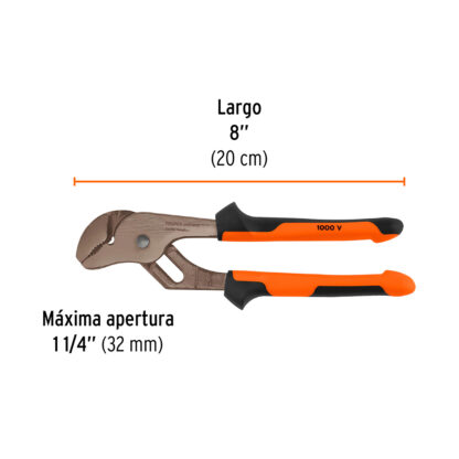 Alicate pico de loro 8" Comfort Grip TRUPER - Imagen 2
