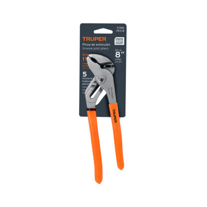 Alicate pico de loro 8" mango de PVC TRUPER - Imagen 3