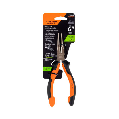 Alicate de punta y corte 6" Comfort Grip TRUPER - Imagen 3