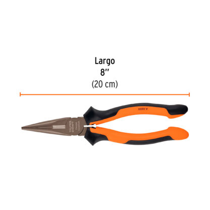 Alicate de punta y corte 8" Comfort Grip TRUPER - Imagen 2