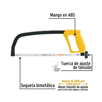 Arco de sierra de solera PRETUL - Imagen 2