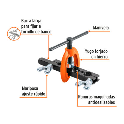 Avellanador de 3/16" a 5/8" TRUPER - Imagen 2