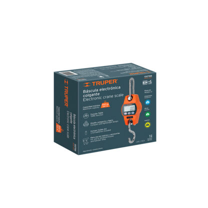 Balanza electrónica colgante 300 kg TRUPER - Imagen 3