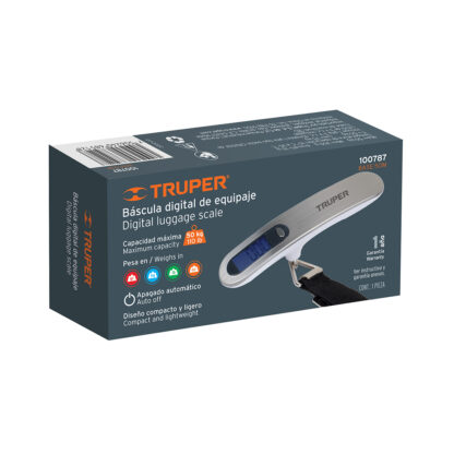 Balanza electrónica para equipaje 50 kg TRUPER - Imagen 3