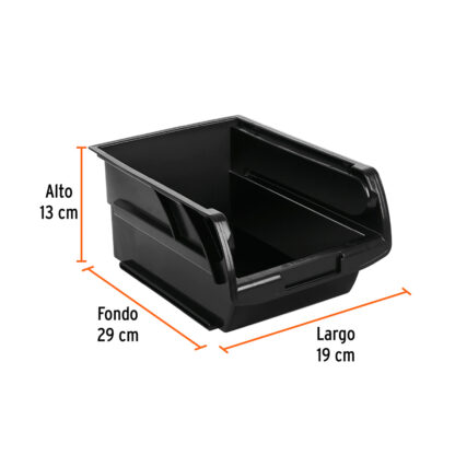 Bandeja apilable #3.5 de plástico TRUPER - Imagen 2
