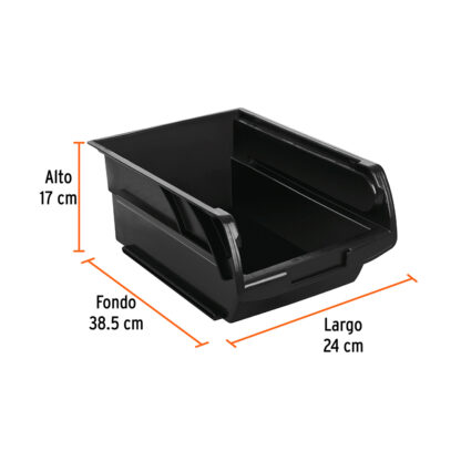 Bandeja apilable #4.5 de plástico TRUPER - Imagen 2
