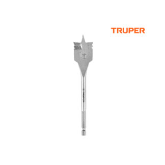 Broca plana para madera 1 1/8" TRUPER