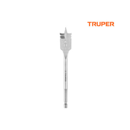 Broca plana para madera 7/8" TRUPER