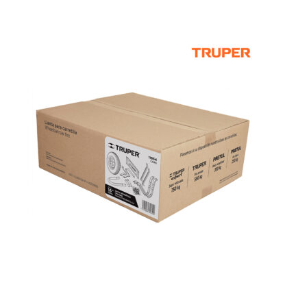 Caja con Llanta Reforzada y Accesorios para Carretilla TRUPER