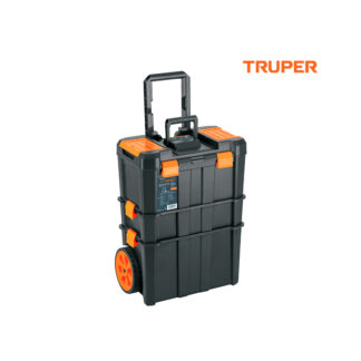 Caja para herramientas 19" x 25" 3 en 1 desmontable con ruedas TRUPER
