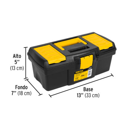 Caja para Herramientas 13" con compartimentos PRETUL - Imagen 3