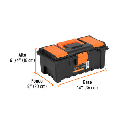 Caja para Herramientas 14" con Compartimentos TRUPER - Imagen 3