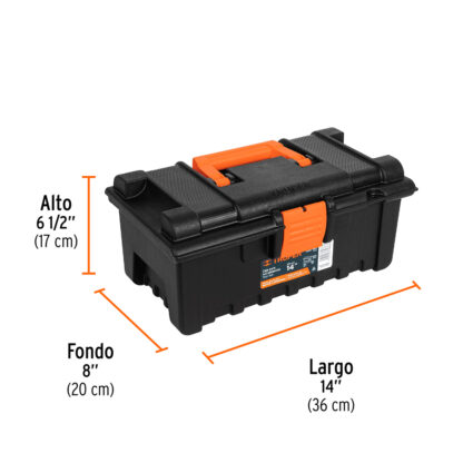 Caja para Herramientas 14" sin compartimentos TRUPER - Imagen 3