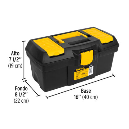 Caja para Herramientas 16" con compartimentos PRETUL - Imagen 3