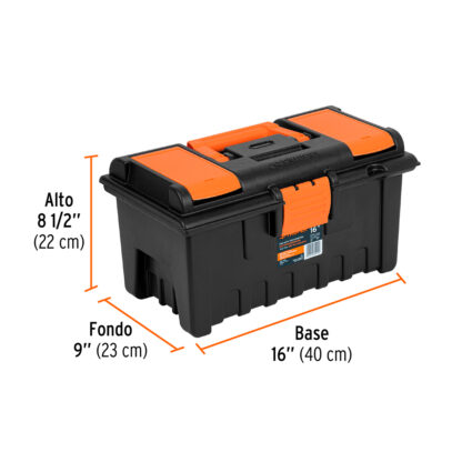 Caja para Herramientas 16" con Compartimentos TRUPER - Imagen 3