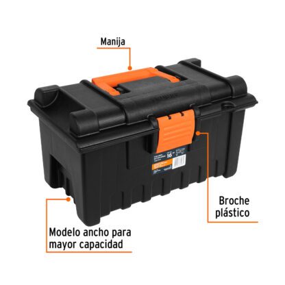 Caja para Herramientas 16" sin compartimentos TRUPER - Imagen 2