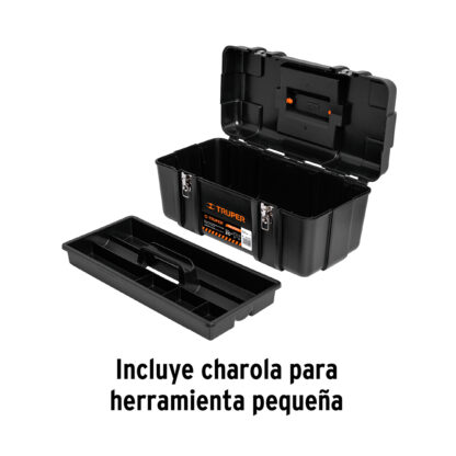 Caja para Herramientas 20" Industrial, Broches Metálicos TRUPER - Imagen 4