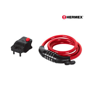 Candado de Cable con Combinación 1.20 m x 10 mm HERMEX