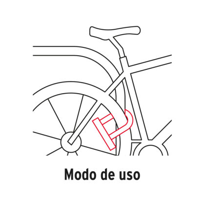 Candado rígido tipo "U" HERMEX - Imagen 3