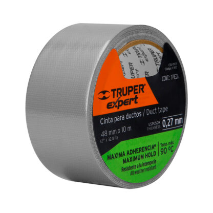 Cinta Ducte Tape 10 m, espesor 0.27 mm TRUPER - Imagen 3