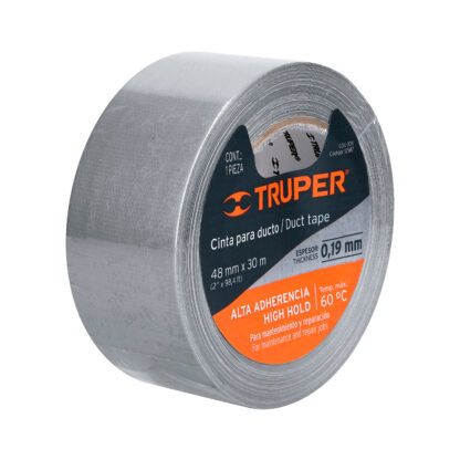 Cinta para Ducto 30 m, espesor 0.19 mm TRUPER - Imagen 3