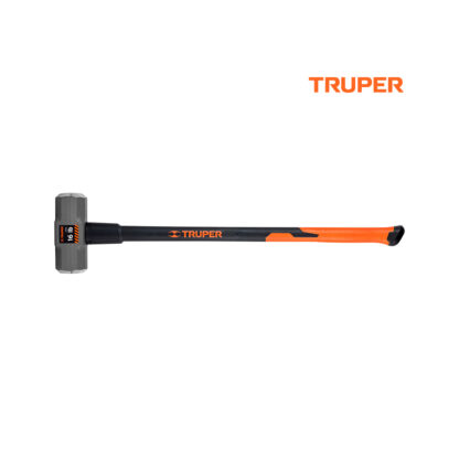 Comba octogonal 16 lb mango fibra de vidrio 36" TRUPER