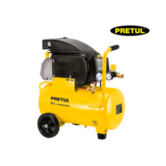 Compresor de aire 20 L lubricado PRETUL