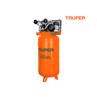 Compresora de aire 180 L lubricada de banda vertical TRUPER