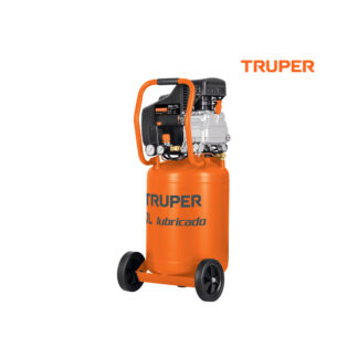 Compresora de aire 50 L lubricada vertical TRUPER