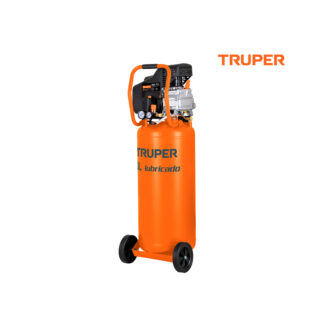 Compresora de aire 80 L lubricada vertical TRUPER