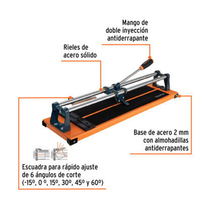 Cortador de mayólica 20" TRUPER - Imagen 2