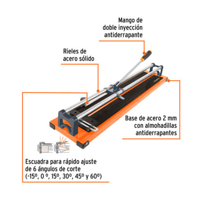 Cortador de mayólica 24" TRUPER - Imagen 2