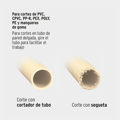 Cortador profesional de tubo plástico TRUPER - Imagen 3