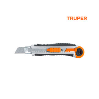 Cutter 18 mm con alma y cuerpo metálicos TRUPER
