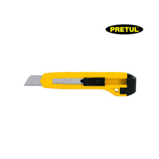 Cutter 18 mm plástico PRETUL