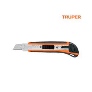 Cutter profesional 18 mm con alma metálica TRUPER