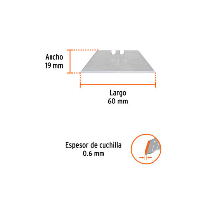 Dispensador con 10 cuchillas para navaja multiusos TRUPER - Imagen 2